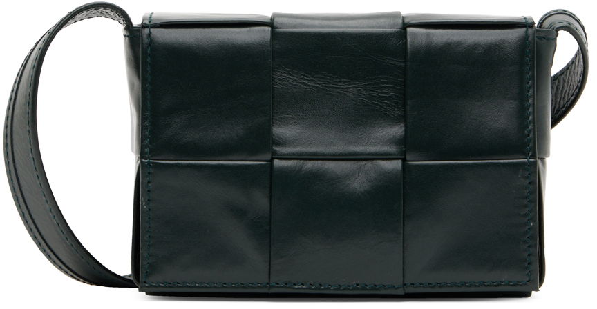 Skuldertaske Bottega Veneta Mini Candy Cassette Messenger Bag Sort | 667048 VCQ72, 0