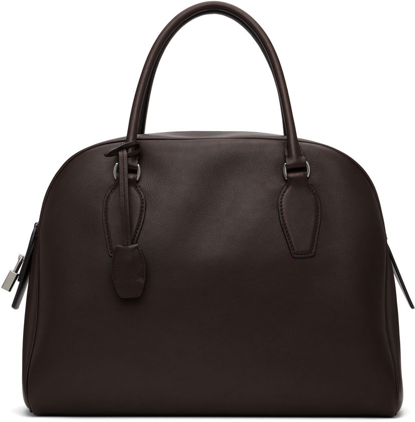 Rejsetaske The Row The Row India 12.00 Leather Handbag Brun | W1595-L72