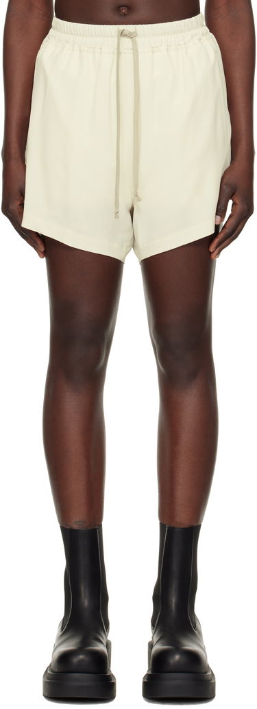 Shorts Rick Owens Rick Owens Hollywood Boxers Shorts Beige | RP01E7351 CC, 0