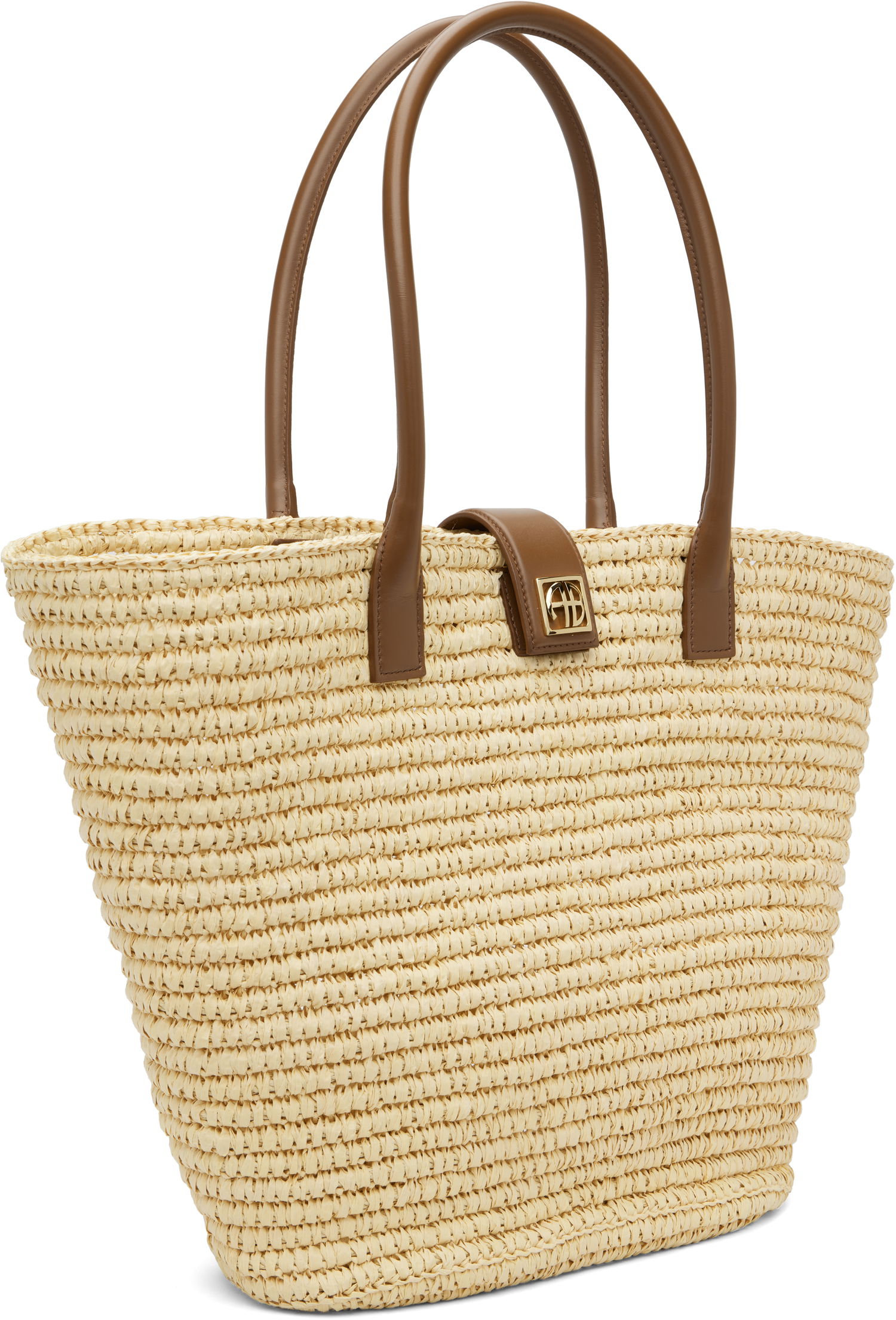 Mulepose Anine Bing ANINE BING Lou Monogram Tote Beige | A-13-11224-NAT1, 1