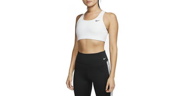 Bh Nike Swoosh Bra Hvid | bv3630-100, 1