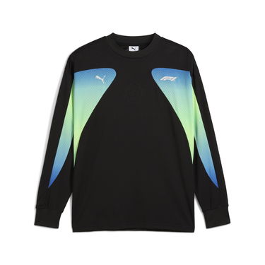 Jersey Puma F1® Long Sleeve Mesh T-Shirt Sort | 631642_01, 3