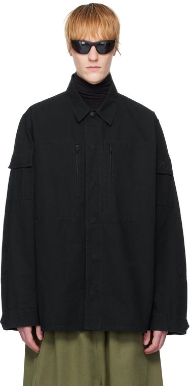 Jakke Balenciaga Balenciaga Military Shirt Sort | 814719TQP13, 0
