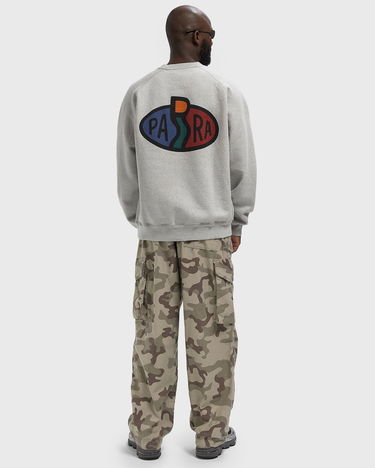 Sweatshirt By Parra Legs logo crew neck sweatshirt Grå | 54242, 1