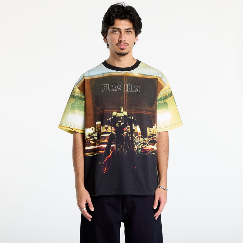 T-shirt Pleasures PLEASURES x Boiler Room Venue Heavyweight T-Shirt Flerfarvet | P25F003-MULTI