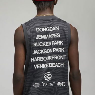 Jersey Jordan Dri-FIT Sport Breakfast ClubPrinted Mesh Jersey Sort | DM1823-010, 2