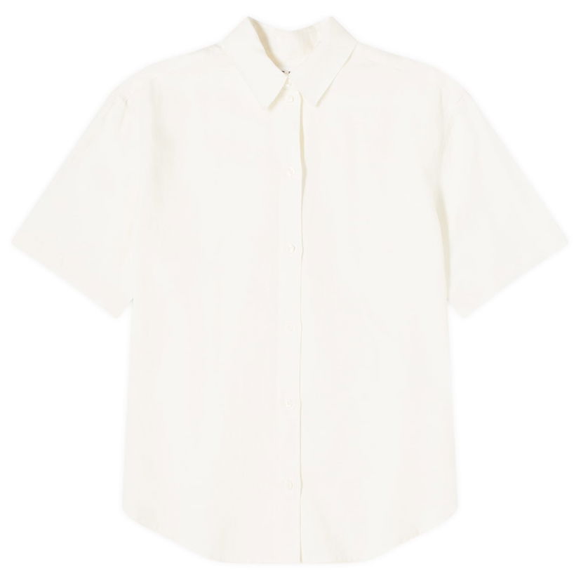 Skjorte Samsoe Samsoe Samsøe Samsøe Salarika Linen Shirt, Size X-Small Hvid | F24200081-110606TCX