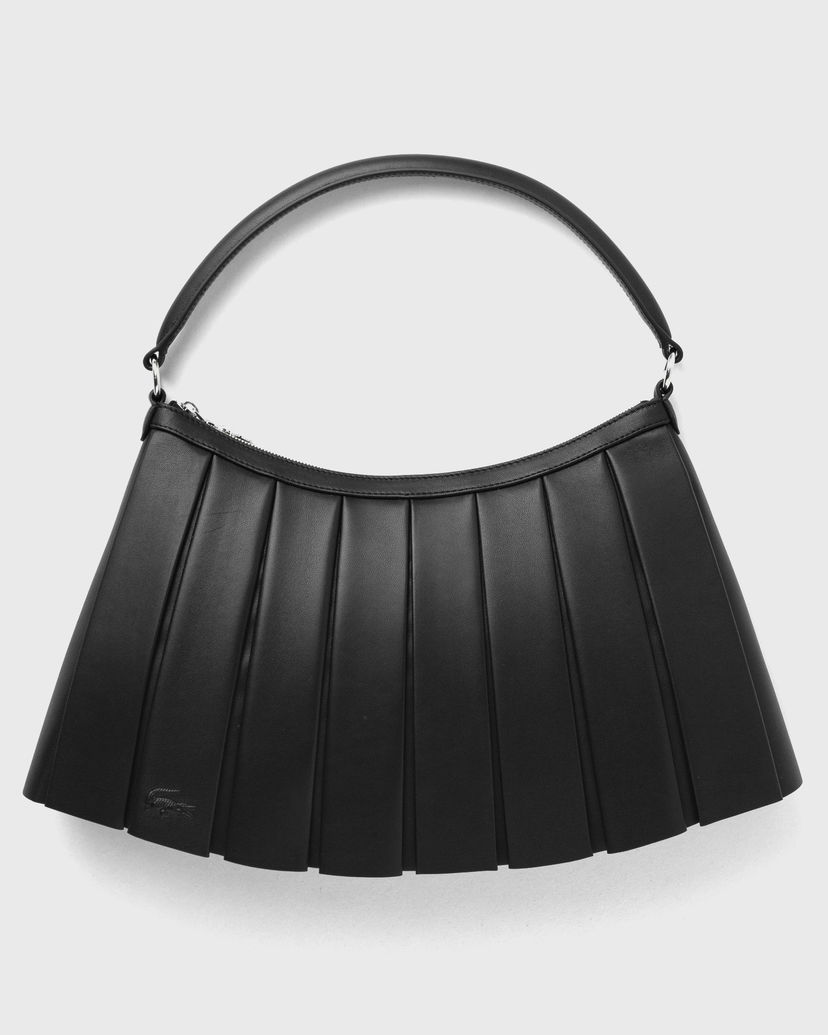 Skuldertaske Lacoste Lacoste LENGLEN Pleated Shoulder Bag Sort | NU5015DP-000