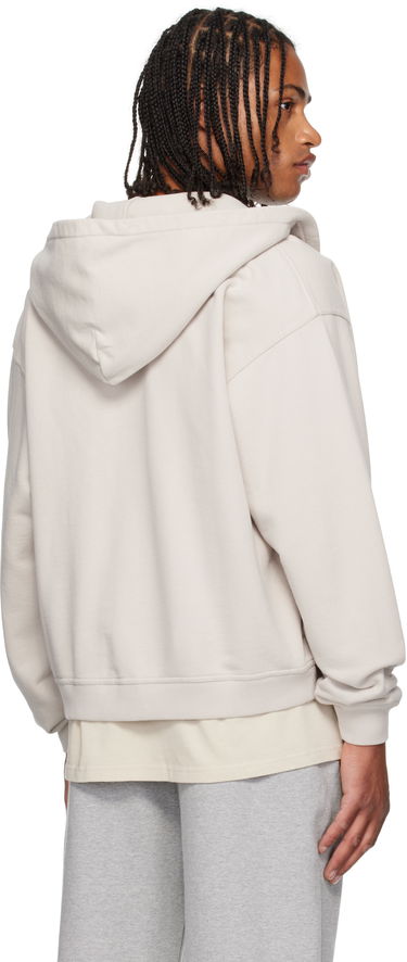 Sweatshirt Represent Clo Represent Script Logo Zip Hoodie Beige | MLM100025, 2