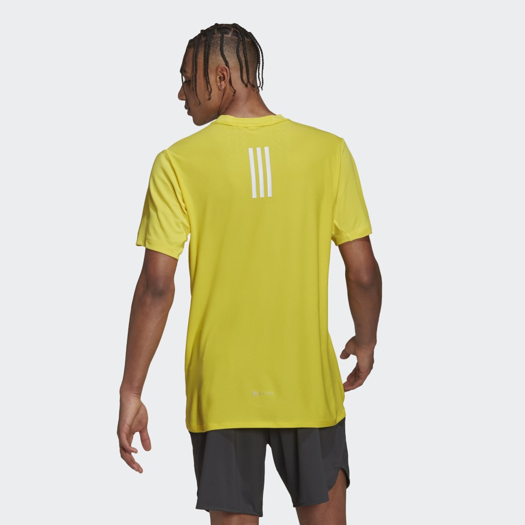 T-shirt adidas Originals Designed 4 Training HEAT.RDY HIIT Gul | HJ9773, 1