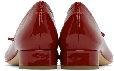 Kjole Aeyde Aeyde Darya Ballerina Flats Rød | A11-FL-GLVR25BL16-FW24-985-048, 1