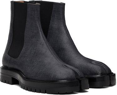 Sneakers og sko Maison Margiela Maison Margiela Tabi County Chelsea Boots Sort | S57WU0275 P8157, 3