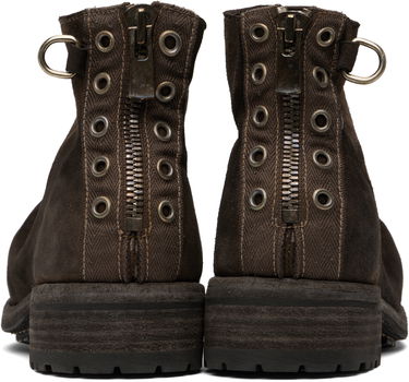 Tøj UNDERCOVER UNDERCOVER Guidi Edition Boots Brun | UC1E4F01, 1