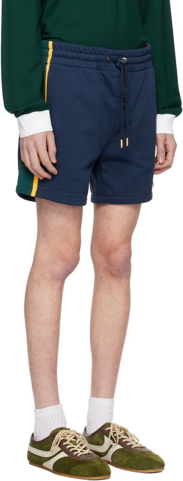 Shorts Casablanca Colourblock Shorts Mørkeblå | MPS25-JTR-240-01, 1