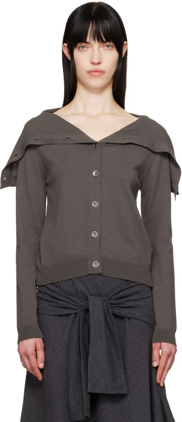 Sweater OUR LEGACY Our Legacy Open Knit Cardigan Grå | W2253OF, 0