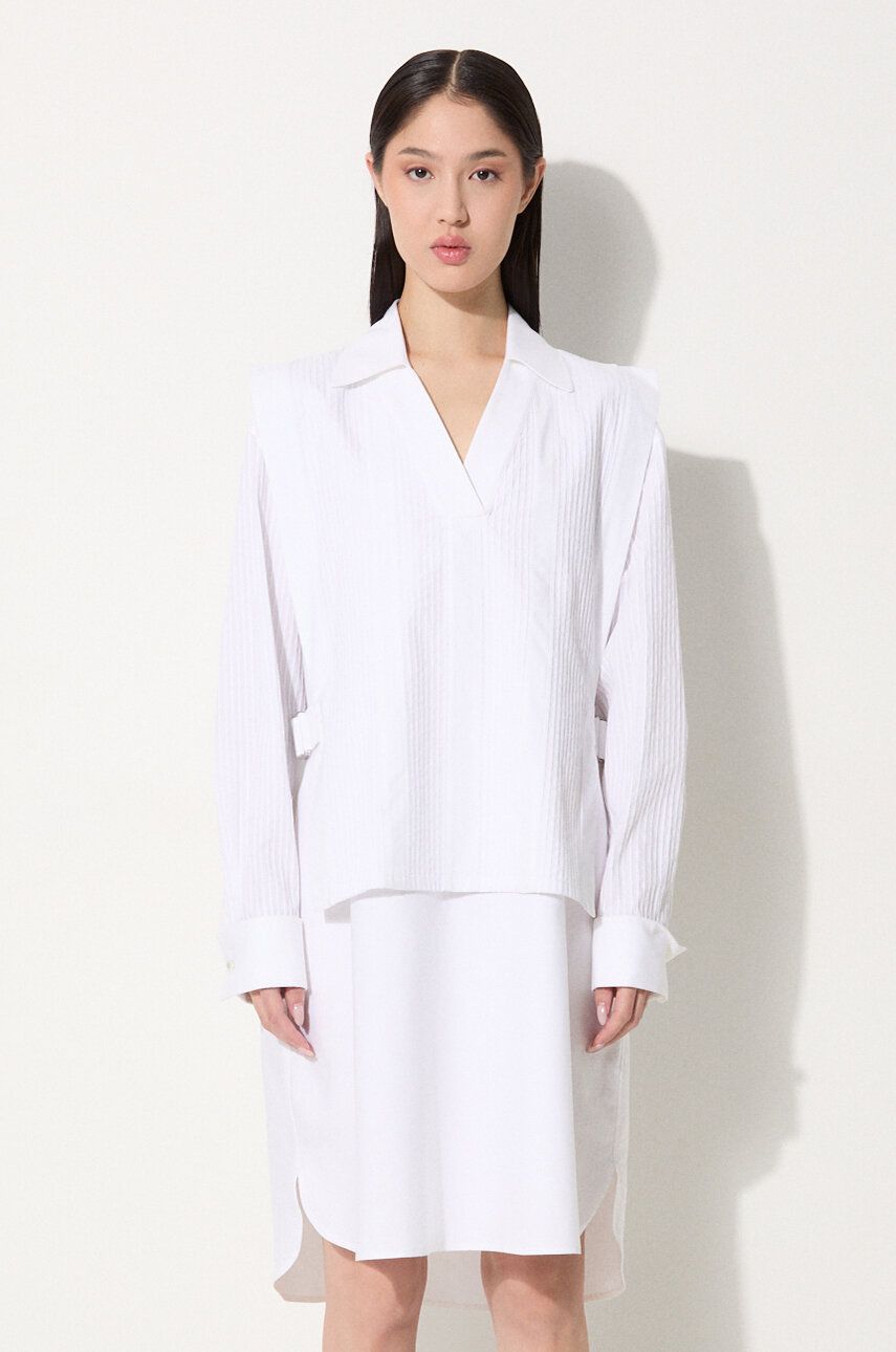 Kjole KENZO Mini Dress White Hvid | FE62RO2919LO.01, 0