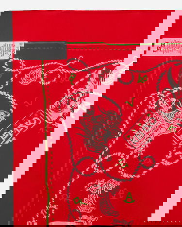 Tørklæde KENZO Levi’s® x Printed Bandana Rød | FD68EU230LE9 22, 3