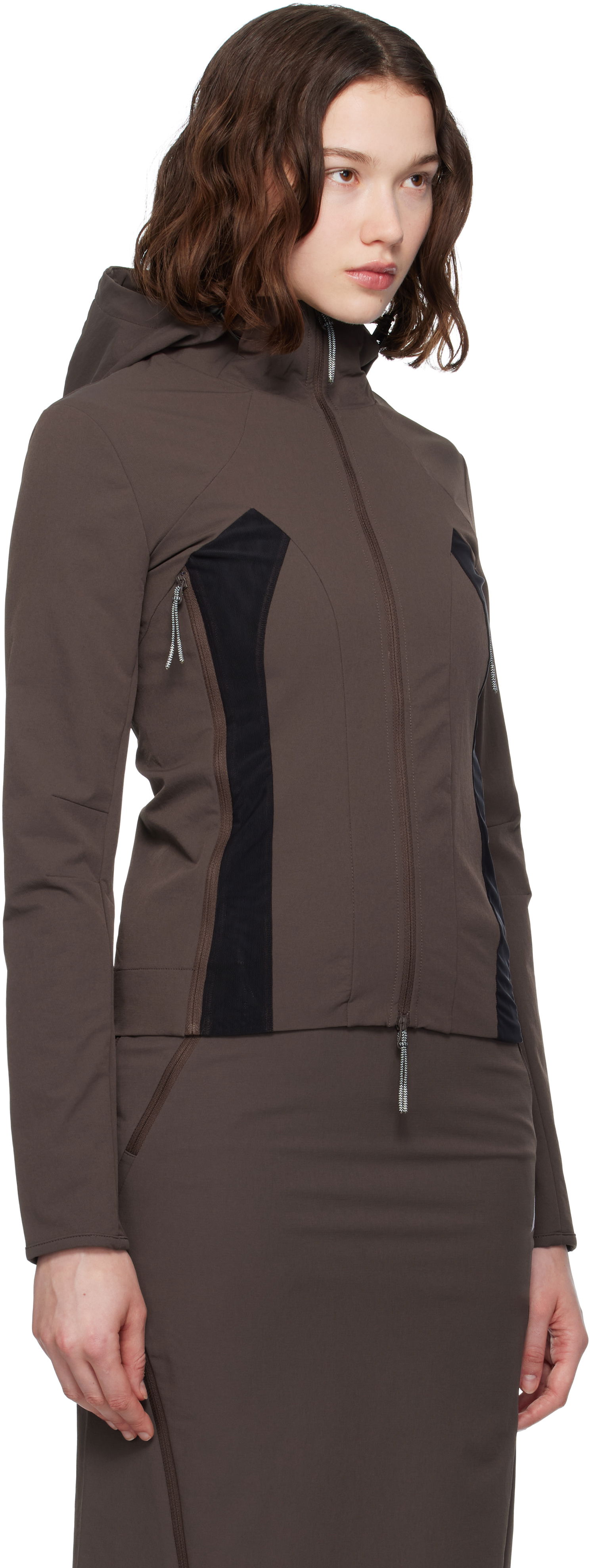 Jakke ROA ROA Hike Jacket Brun | RBWW007FA05, 1