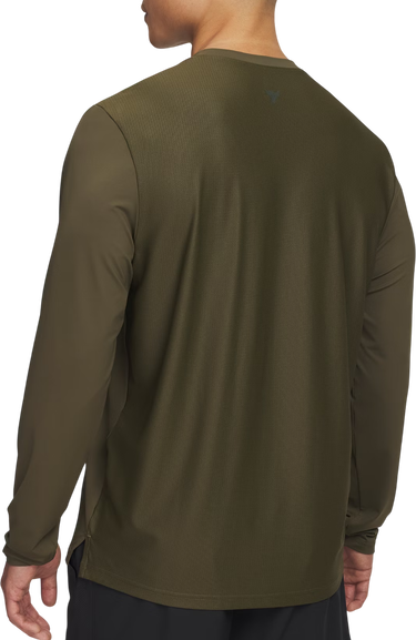 T-shirt Under Armour Project Rock Iso Chill Longsleeve T-Shirt Grøn | 6007148-308, 1