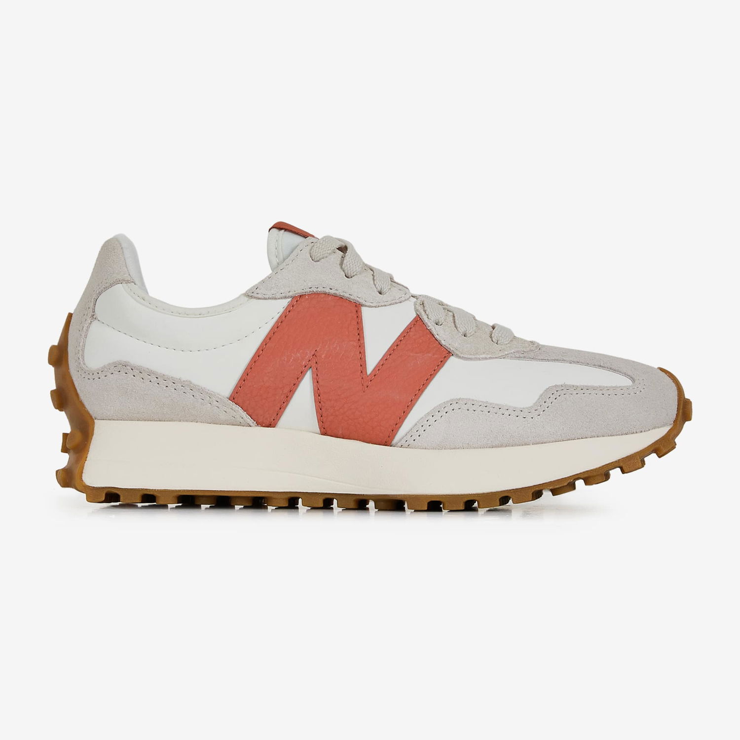 Sneakers og sko New Balance 327 "Blanc/Rouge" Beige | U327LV, 0