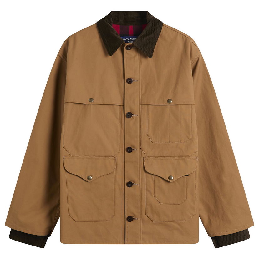 Jakke Junya Watanabe Junya Watanabe MAN x Filson Flannel Check Jacket Brun | WP-J023-051-1