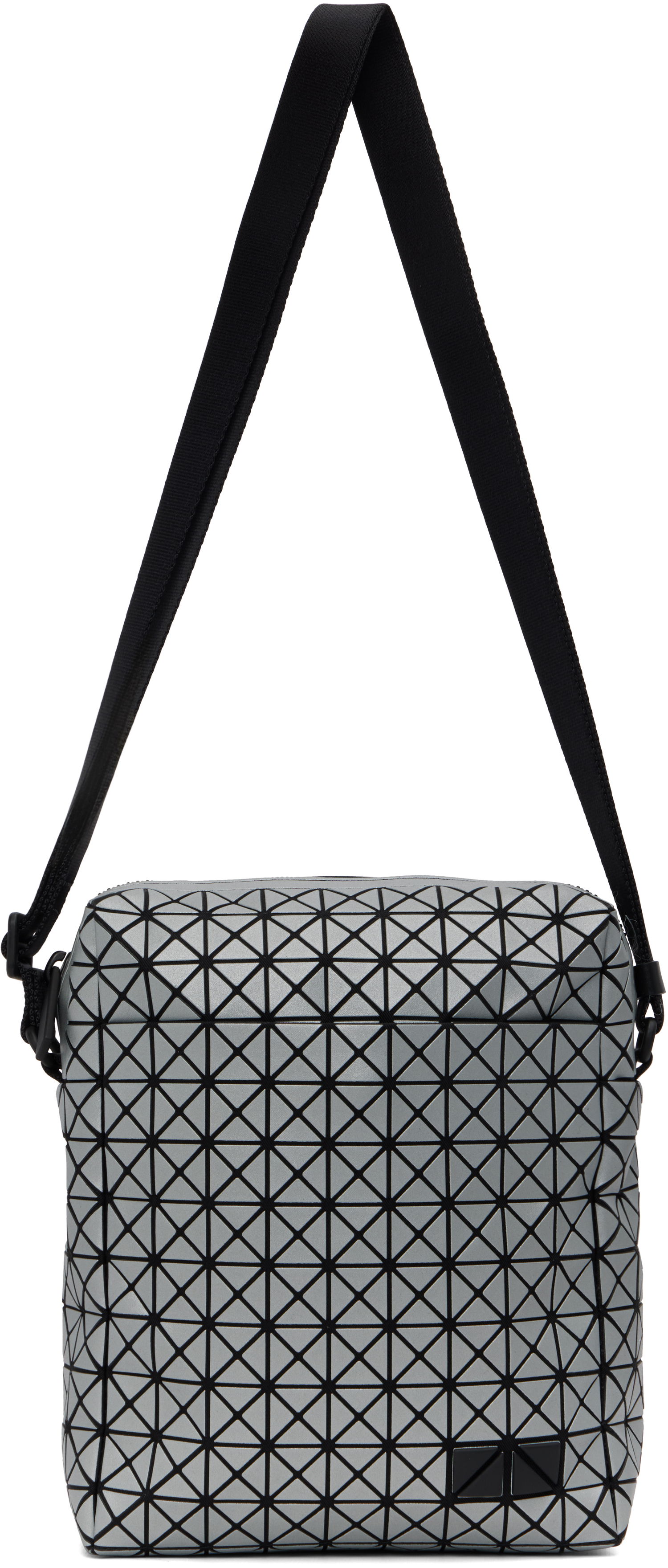 Skuldertaske BAO BAO ISSEY MIYAKE BAO BAO ISSEY MIYAKE Voyager Reflector Crossbody Bag Metalisk | BB57AG622, 0