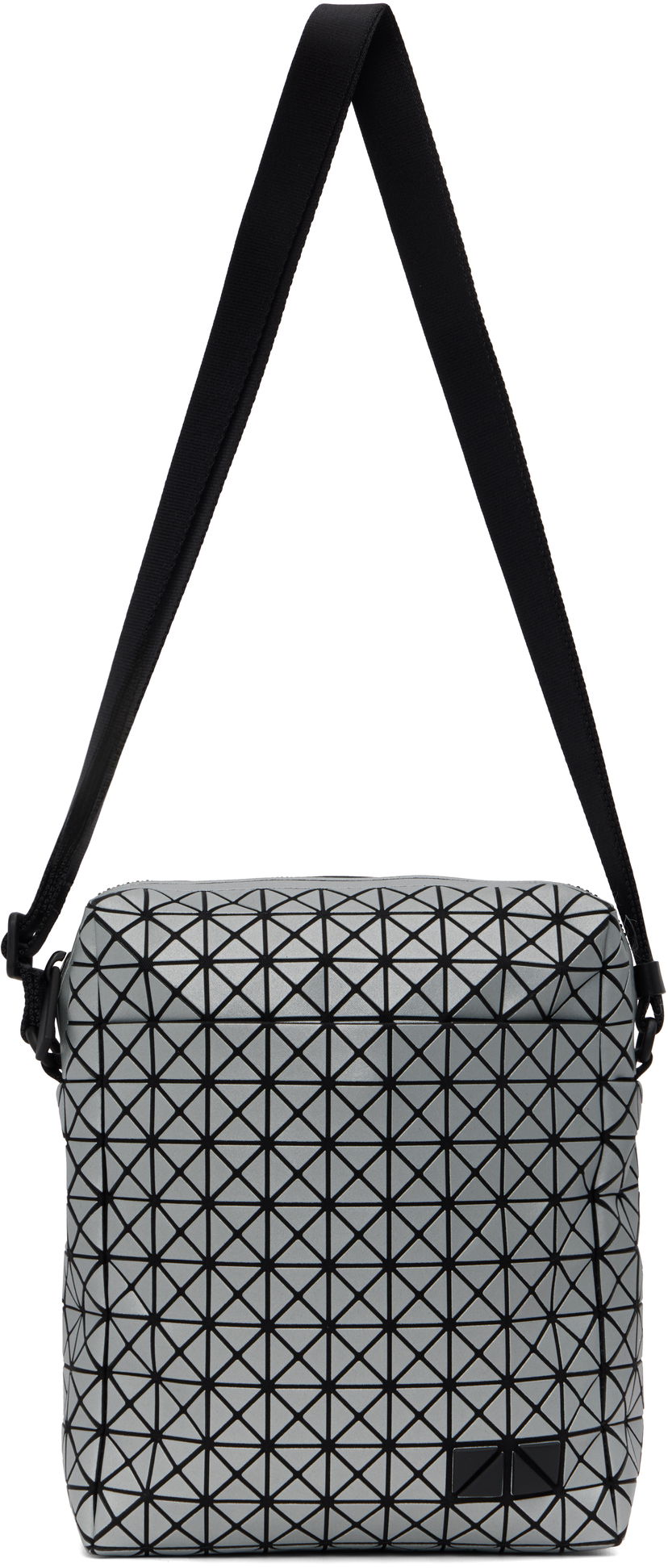 Skuldertaske BAO BAO ISSEY MIYAKE BAO BAO ISSEY MIYAKE Voyager Reflector Crossbody Bag Metalisk | BB57AG622