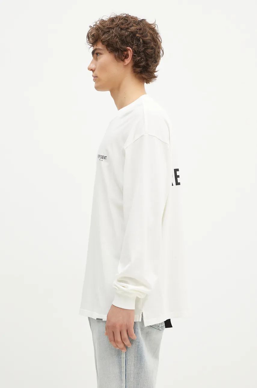 T-shirt Represent Clo Represent Owners Club Long Sleeve T-Shirt With Print Hvid | OCM41119.072, 1