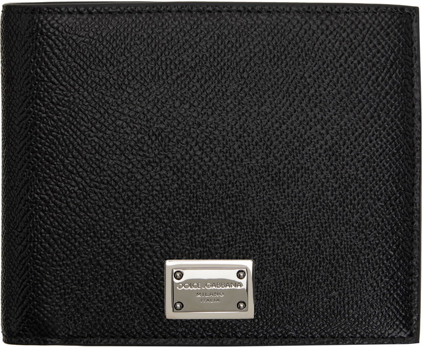 Tegnebog Dolce & Gabbana Dolce&Gabbana Calfskin Coin Pocket Wallet Sort | BP3102AG219