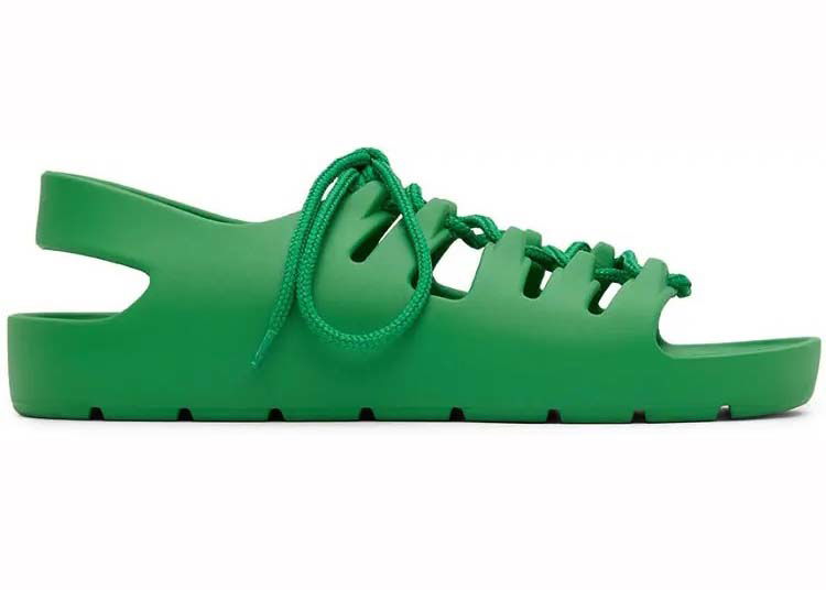 Sneakers og sko Bottega Veneta Lace Up Sandal Grøn | 692006V11T03730, 0