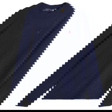 Sweater Polo by Ralph Lauren Brushed Shetland Knit Jumper Mørkeblå | 710918805501-BLU, 1