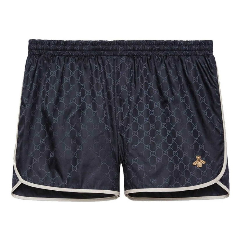 Shorts Gucci Swim Shorts With Bee Sort | 410571-XR898-4824