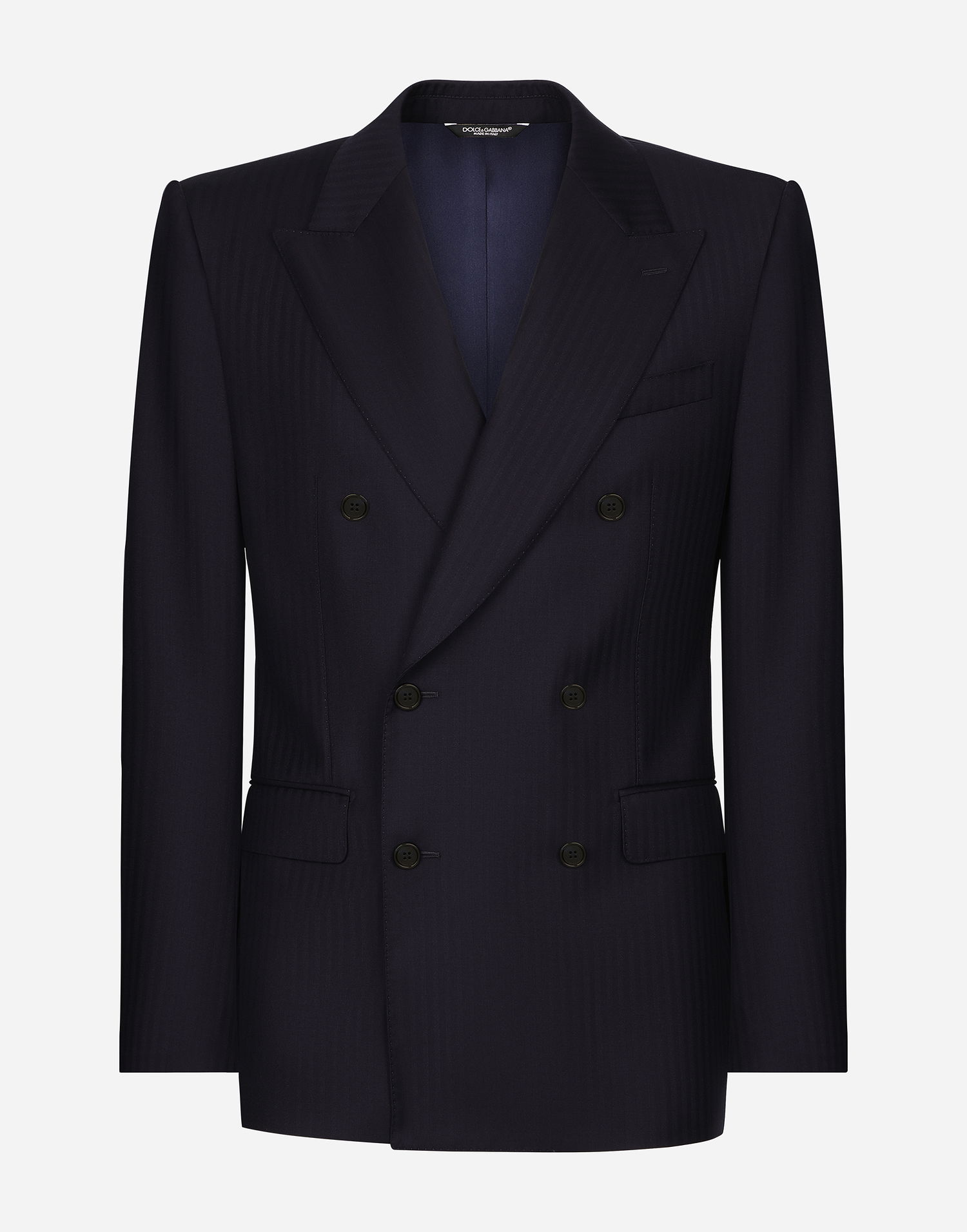 Jakke Dolce & Gabbana Double-breasted Wool Jacket Blå | G2QU4TFC2FIB0387, 0