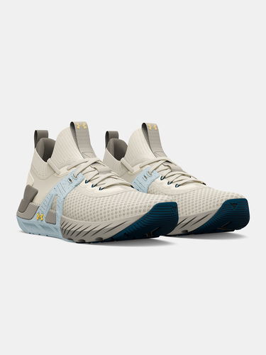 Sneakers og sko Under Armour Project Rock 4 Training Shoes Beige | 3026445-100, 4