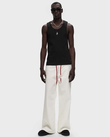 Tanktop JW Anderson ANCHOR EMBROIDERY VEST Sort | JO0228-PG1512-999, 1