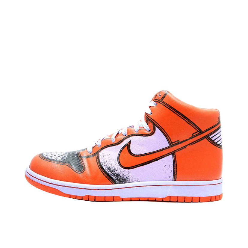 Sneakers og sko Nike Dunk High "1-Piece Premium Lilac Ice Deep Orange" Orange | 318998-581