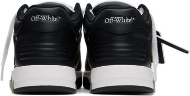 Sneakers og sko Off-White Out Of Office Calf Leather "Black White" Sort | OMIA189C99-LEA006-1001, 1