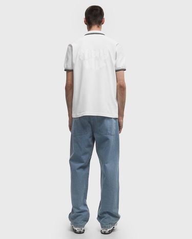 Polo skjorte Comme des Garçons Fred Perry Knit T-Shirt Hvid | FO-T502-S25-3, 2