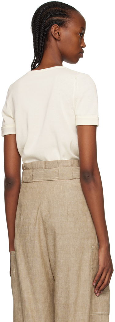 T-shirt Max Mara Max Mara Limone T-Shirt Hvid | 2313611132600 MM12117, 2