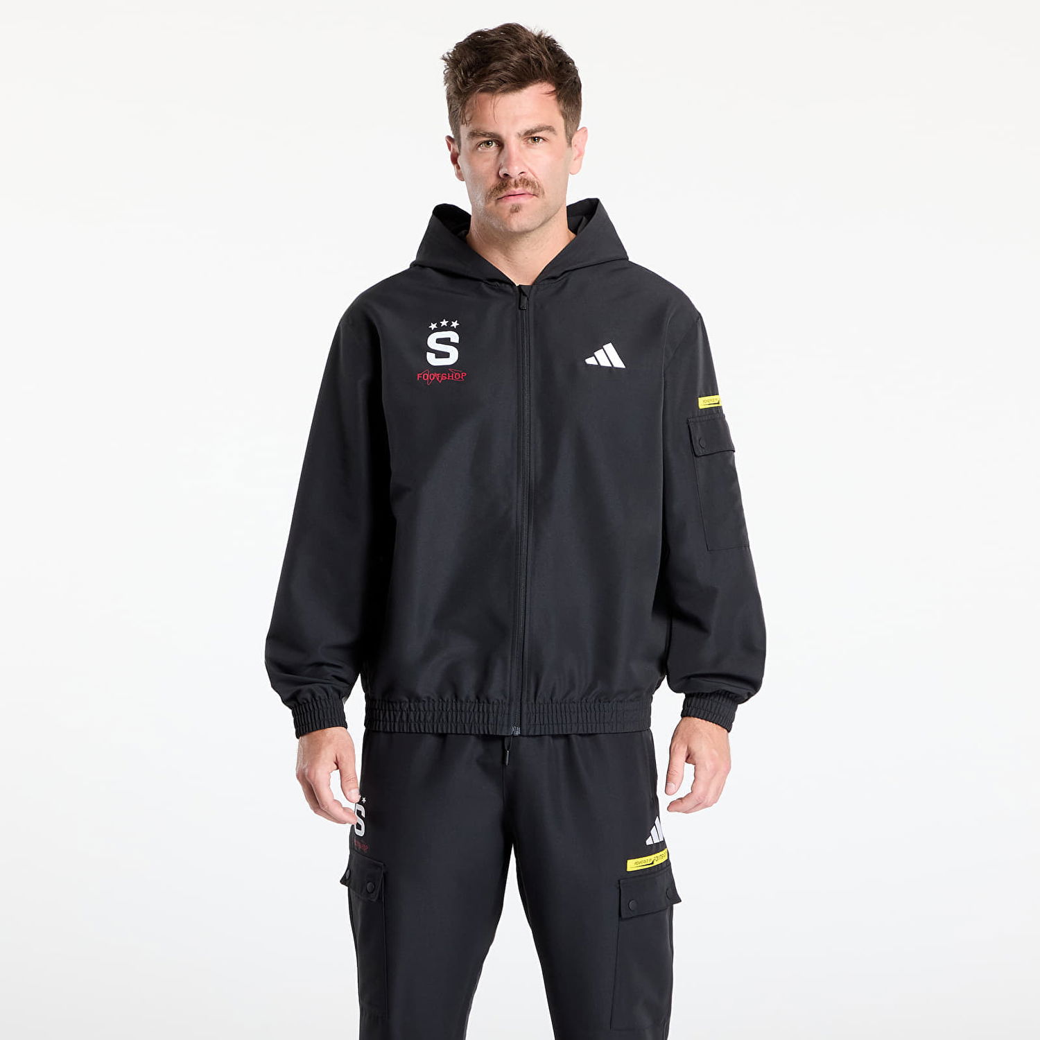 Vindjakke adidas Performance Footshop x Sparta Windbreaker Sort | FTSHP_496, 0