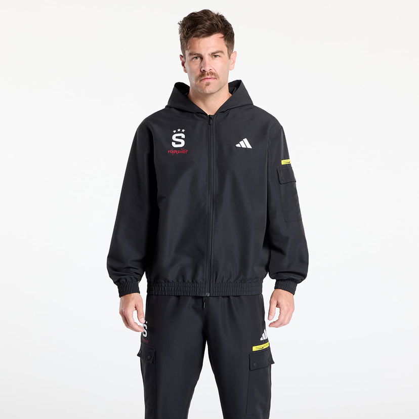 Vindjakke adidas Performance Footshop x Sparta Windbreaker Sort | FTSHP_496