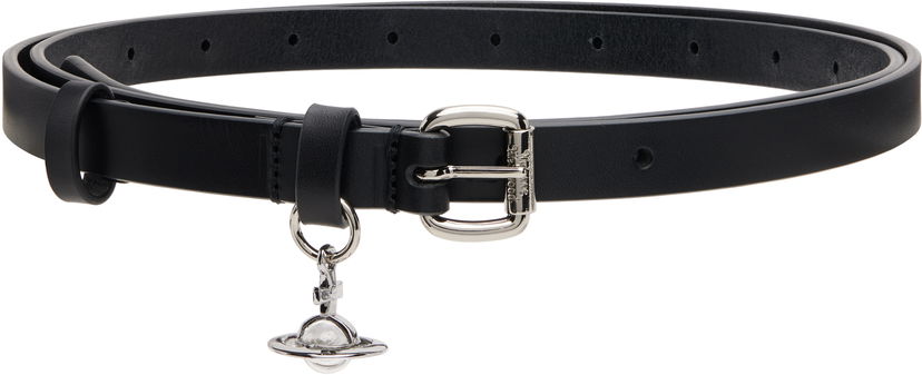 Bælter Vivienne Westwood Vivienne Westwood Alex Charm Belt Sort | 8201007IW-L00CH-