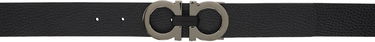 Bælter FERRAGAMO Reversible Gancini Belt Sort | 476361, 0