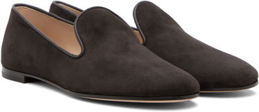 Sneakers og sko Gianvito Rossi Gianvito Rossi Suede Loafers Sort | G25332-05CUO-XCN, 3