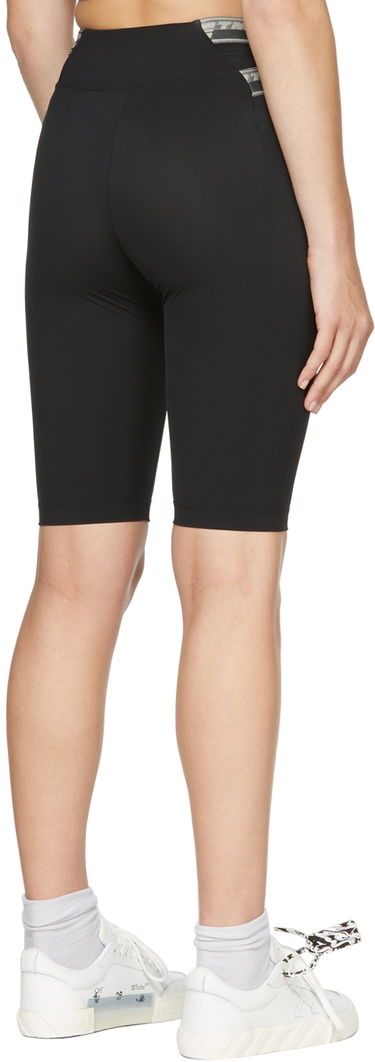 Shorts Off-White Off-White Logo Band Cycling Shorts Sort | OWVH020F21JER0011000, 2