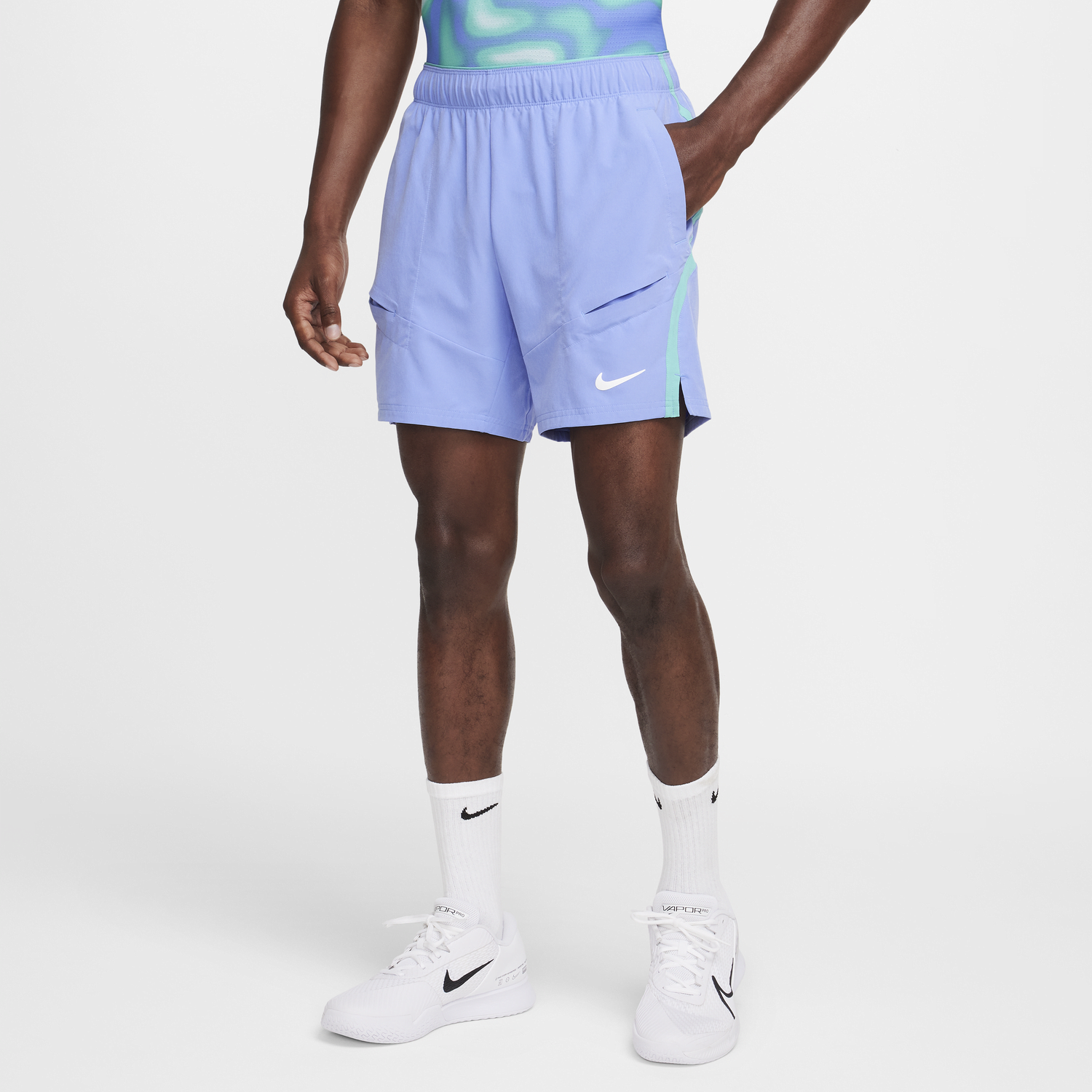 Shorts Nike Dri-FIT 18cm Tennis Shorts Blå | FD5336-494, 0