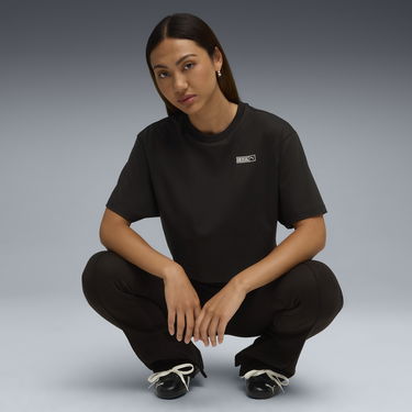 Crop top Puma PUMA x ROSÉ Women's Cropped T-Shirt Sort | 633806_01, 2