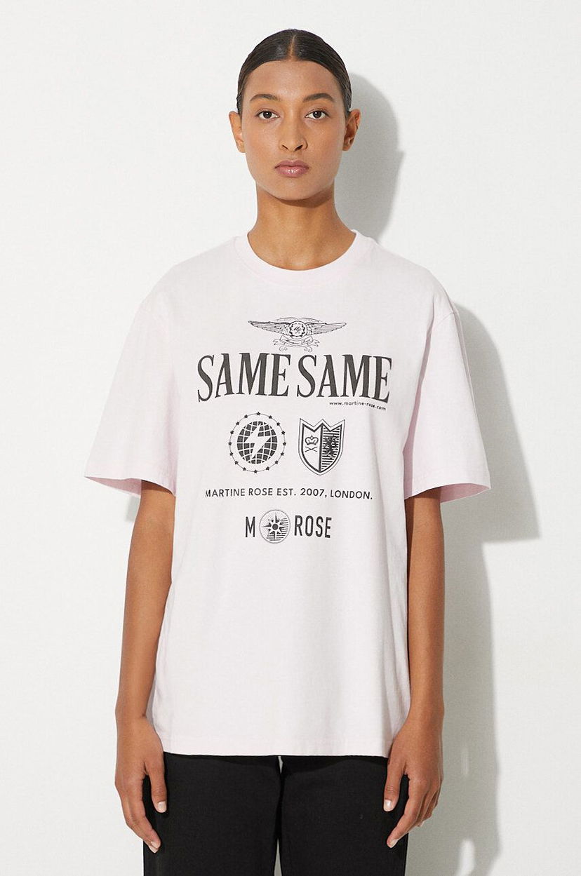 T-shirt Martine Rose Classic Printed T-Shirt Hvid | 603JE01101F