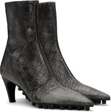 Sneakers og sko Marni Marni Spike Ankle Boots Grå | TCMS011206 P8032, 3
