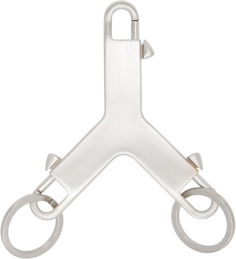 Nøgleringe Rick Owens Rick Owens Cerberus Keychain Metalisk | RA02E0794 MET